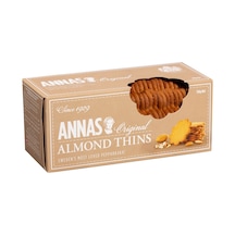 Anna's Bademli Bisküvi 150g - İsveç'ten Çıtır Lezzet 2'li Ekonomik Paket - 2 Adet Tarı