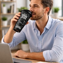 Kapaklı Kahve Bardağı Pratik Kullanımlı Plastik Kahve & Çay Kupası Sıcak İçecek Bardakları Hot Drinks Kabı 650 Ml, Coffee House çok renkli