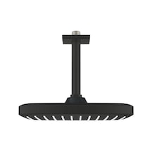 Grohe Tempesta 250 Cube Tepe Duşu Seti 142 Mm, Tek Akışlı Mat Siyah - 266882430 Siyah