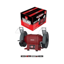 Assur 250W 150 MM Disk Çapı Zımpara Balta Bıçak Bileme Makinesi Taş Motoru Tezgah Üstü Taşlama - 3063