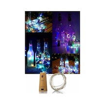 Kulvaravm 5 Adet Mantar Tıpalı Peri Led Işık 2 Metre Rgb RGB
