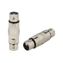 Roxtone Rx-J380 Xlr 3 Pin Dişi-Xlr 3 Pin Dişi Çevirici 15Li Paket