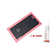 Tkgz Xiaomi Mi Note 3 Arka Kapak Batarya Pil Kapağı Cam+b-7000 Siyah
