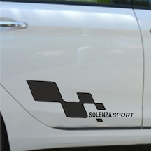 Dacıa Solenza Yan Sport Oto Sticker Sağ Sol 2 Adet (282379112)