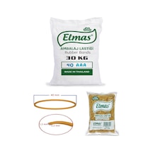 Elmas Ambalaj Lastiği 40 Mm 30 Paket X 1000 Gram Koli
