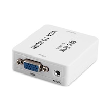 S-Link SL-VHC10 VGA to HDMI Mini Model Dönüştürücü