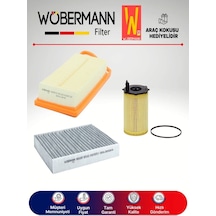 Wöbermann Ford Fusion 1.4 Tdci Filtre Bakım Seti 2003-2013 3K
