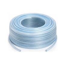 Şeffaf Hortumlar Ekstra Bahçe Sulama Hortumu Örgülü Su 1 1/2" - 50 Metre