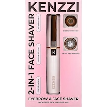 Kenzzi Şarjlı Led Işıklı Yüz Ve Kaş Şekillendirme Tıraş Makinesi