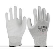 Starline E-49-bb Pu Poliüretan Kaplı Hassas Montaj Eldiven 5 Çift