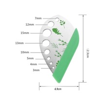 Yaratıcı 9 Delikli Vanilya Kesici, Paslanmaz Çelik Çok Amaçlı Vanilya Soyucu Diğer