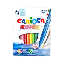 Carioca Keçeli Boya Kalemi Acquarell Fırça Uçlu 12 Li 42747