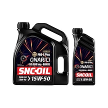Snc Oil Icon Group 150.000 KM + Bakım Pro-S Plus Onarıcı 15W-50 Motor Yağı 5 L