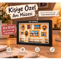 Kişiye Özel Anı Müzesi Fotoğraflı Dekoratif Çerçeve 15x10 Cm