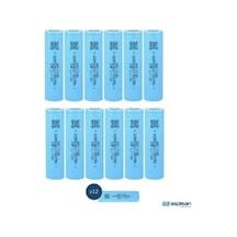Aspilsan Inr18650a28 3.7v 2800mah 25a Discharge Şarjlı Li-ion Pil - 12 Adet Set