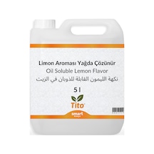 Limon Aroması Yağda Çözünür 5 Litre