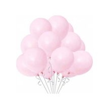 Toz Pembe Balon 20 Adet Pembe