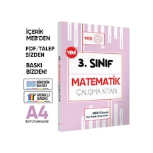 MEB ÖDM İlkokul 3.Sınıf Matematik Çalışma Kitabı Alıştırmalı/Etkinlikli S. Bankası BASKI ÜCRETİ
