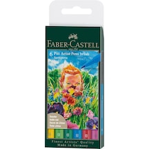 Faber-castell Pitt Artist Pen Çizim Kalemi Fırça Uçlu Bahar Seris