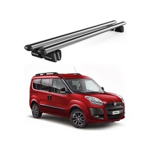 Pençe Fiat Doblo 2010-2022 Uyumlu Gri Ara Atkı 135cm Port Bagaj Tavan Barı