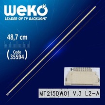 Mt215dw01 V.3 L2-a - 48.7 Cm 99 Ledli - Wk-1106 Tv Led Bar Tvnizi Açıp İçindeki Led Barla Birebir Aynısı Olduğunu Görmeden Almayınız. Sonrasında İade Almamaktayız.