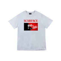 Scarface Tony Montana Tişört Beyaz