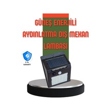 Hubrendy Tekno Hareket Sensörlü Güneş Enerjili Dış Mekan Led Lamba 100/144 Led