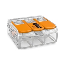 Wago Çok Amaçlı Konnektör 3x4mm 50ad Wag221413