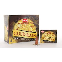 Gold Rain Aromalı Konik Tütsü Açık Bej