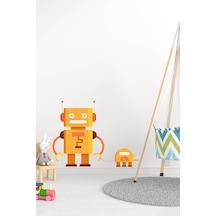 MSticker Robot Adam Ve Köpeği Sticker-çocuk Bebek Odası Sticker