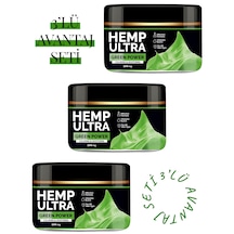 3 Kavanoz Green Power Hemp Cream Jel 3 X 100 Mg