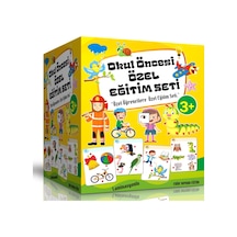 Okul Öncesi Özel Eğitim Seti 4 Süper Kitap Laminasyonlu