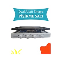 Gözde Home Ocak Üstü Emaye Pişirme Sacı
