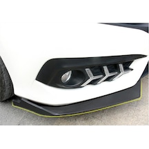 Honda Civic Fc5 Ön Tampon Flap Lip Siyah Piano Black Çıkıntılı