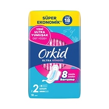 18 Ped Uzun Hijyenik Ped, 8 Saat Koruma Sağlar, Ultra Yumuşak