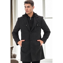 Dewberry Plt8371 Dewbrry Erkek Palto-diagonal Antrasit-2 Diagonal Antrasit-2