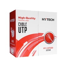 Hytech Hy-cat600, 25awg, Utp, Cat6 Kablo, 305m, Gri