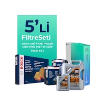 Mercedes Cls250 Dizel Filtre Bakım Seti Liqui Moly Motor Yağlı 2011-2017 5 Li 8200BKMFLSHNGFL16376