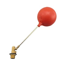 Suntek Su Deposu Şamandıra Vanası, Pirinç Otomatik Kontrol Kırmızı