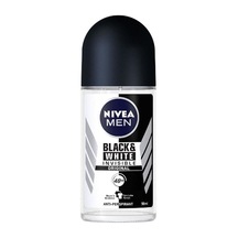 Nivea For Men 50 ml Invisible Black & White Roll On Deodorant