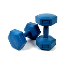 Dambıl Seti 10 KG Vücut Geliştirme Demir Tozu Dolgulu 2x5 KG Ga031
