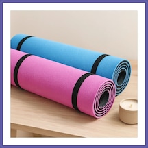 Bezos Pilates Yoga Matı 8mm 55x170 Cm 27 Dns Nıda Çok Renkli