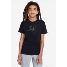 Tshirthane World Of Warcraft Grommash Hellscream Baskılı Unisex Çocuk Siyah