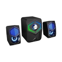 Rms-175bt 2+1 5w 2 Bluetooth+usb-tf-fm Rainbow Aydınlatmalı Gaming Speaker Hoparlör