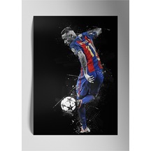 Metal Baskı Parlak Duvar Tablosu - Neymar Jr