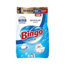 3 Adet Bingo Premium Toz Çamaşır Deterjanı Beyazlar 7+1 Kg Diğer