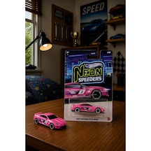 Hot Wheels 2017 Nissan Gt-r R35 Neon Speeders Oyuncak Araba Çok Renkli
