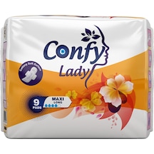 Confy Lady Maxi Long Hijyenik Ped 9'lu