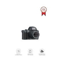 Dijital Fotoğraf Makineleri Video Mini Kamera 2k Video 128gb Destekli Cmr42 Siyah