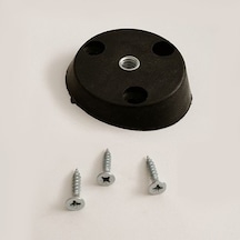 Altinkayaticaret 20 Adet Siyah Plastik Sehpa Ayak Bağlantı Aparat